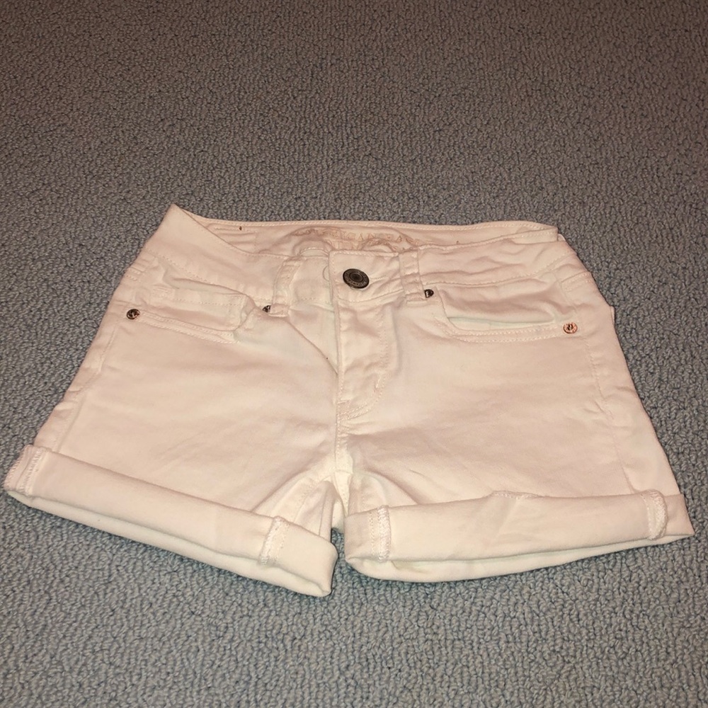 American Eagle stretch jean shorts 00